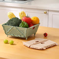 Foldable Fruit Drain Basket