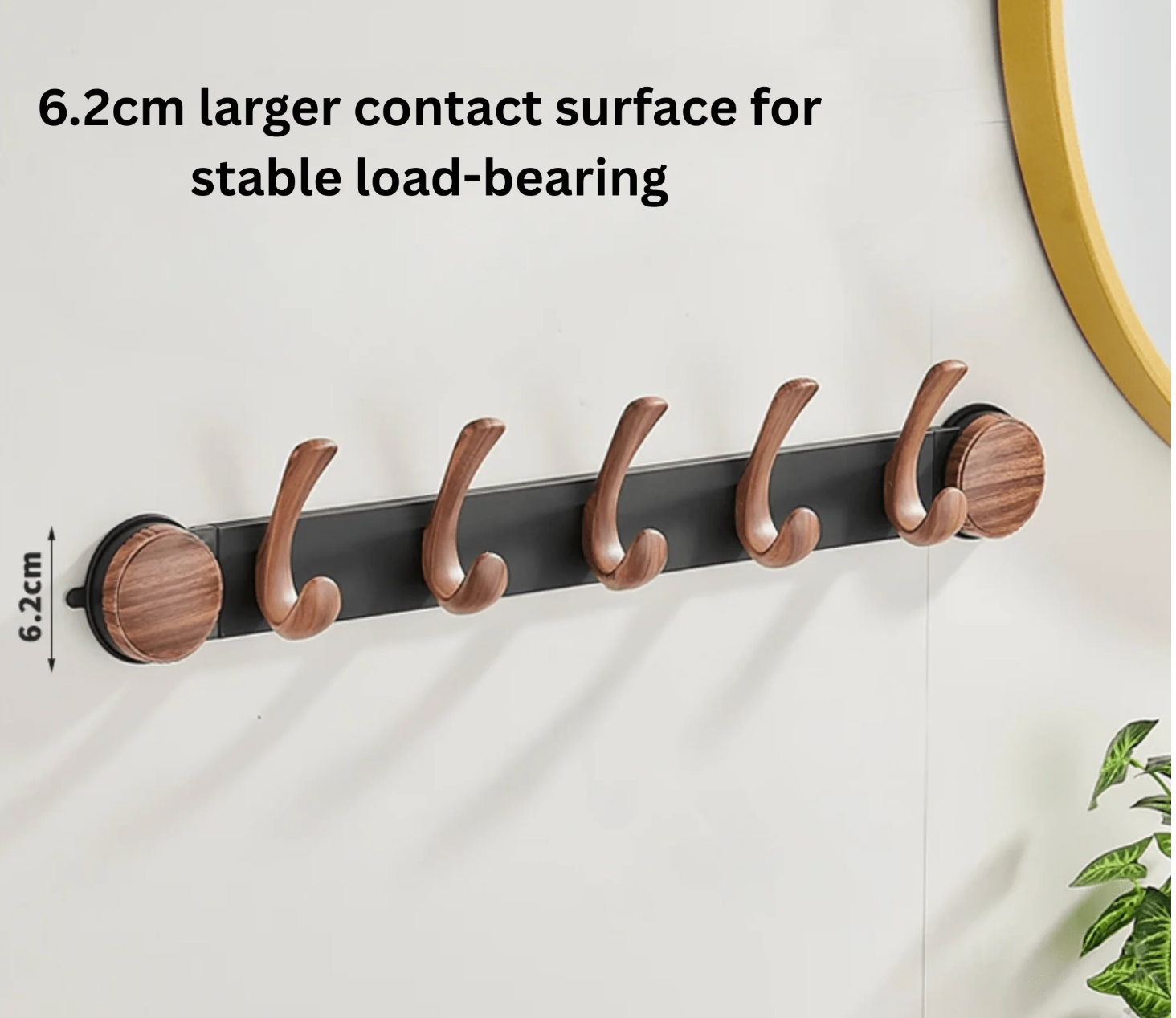 AMISHO HookRail – Smart Wall Hanging Rack